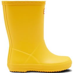 Extra image of Kids First Hunter Wellies - Yellow - UK Size 11 JNR (EURO 29)