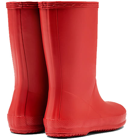 Extra image of Kids First Hunter Wellies - Military Red UK 12 JNR (EURO 30)