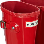 Extra image of Original Gloss Military Red Kids Hunter Wellies - UK Size 3
