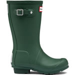 Extra image of Kids Green Hunter Wellies - UK Size 2