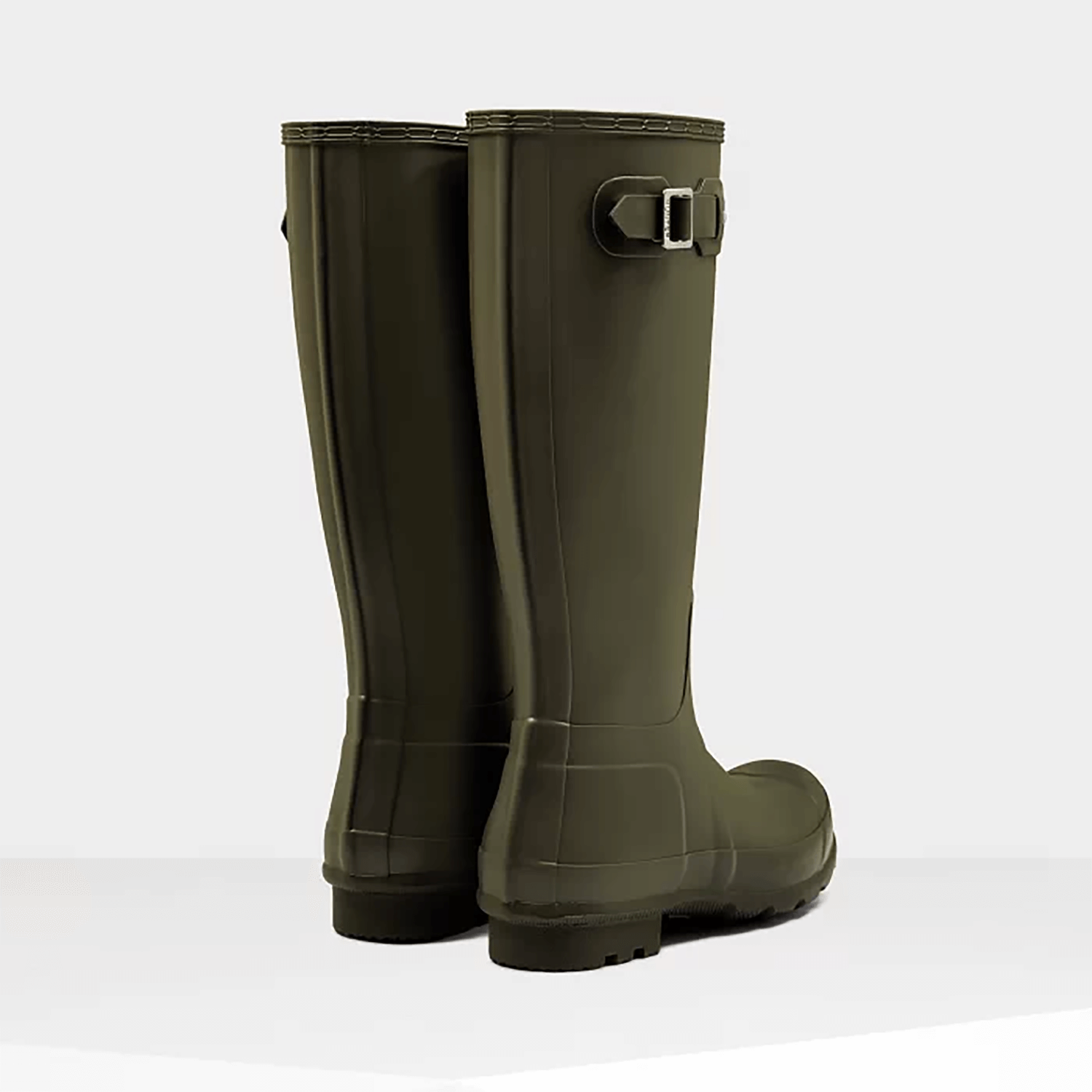 Mens Original Tall Hunter Boots in Dark Olive - £69.5 | Garden4Less UK Shop