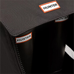 Extra image of Hunter Original Tall Boot Bag in Black