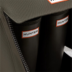 Extra image of Hunter Original Tall Boot Bag in Olive
