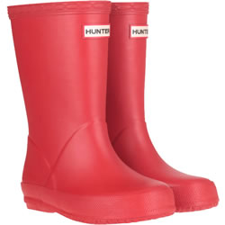 Image of Kids First Hunter Wellies - Military Red UK 6 INF (EURO 23)