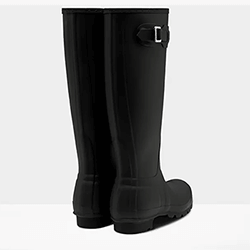 Extra image of Women's Original Tall Hunter Boots in Black - UK 5