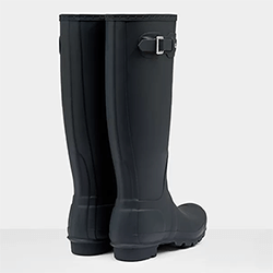 Extra image of Women's Original Tall Hunter Boots in Navy - UK 3