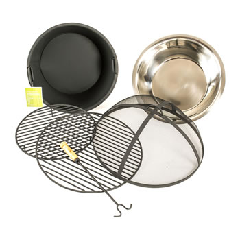 Image of Roasario Round Firepit / Grilling Accessory Pack