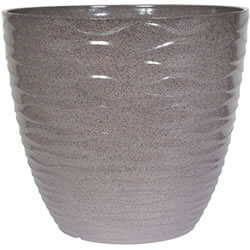 Extra image of Kelkay Plant Avenue Contemporary Collection Lg Windermere Pot in Grey