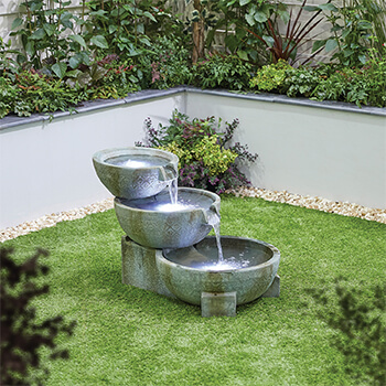 Image of Kelkay Impressions Oasis Water Feature with LEDs