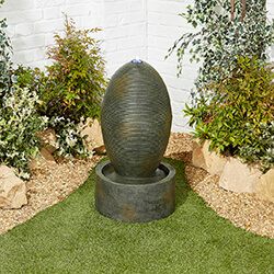 Small Image of Petite Ripple Easy Fountain Garden Water Feature