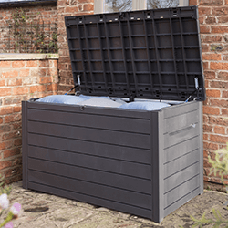 Extra image of COLLECTION ONLY - Keter Ontario XXL Deck Storage Box - Anthracite