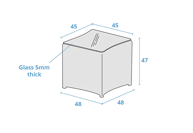 Table dimensions image