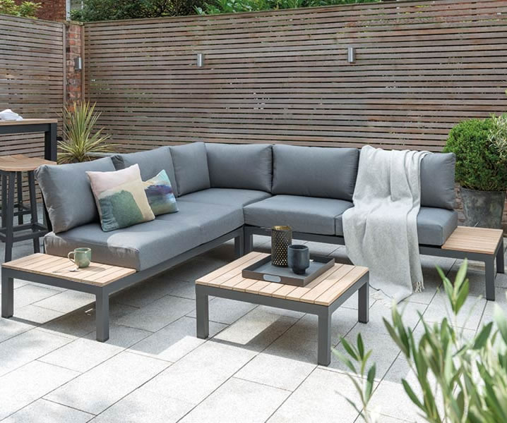 Kettler Elba Low Corner Sofa Lounge Set, Kettler Garden Furniture Covers Uk