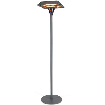 Image of EX-DISPLAY/COLLECTION ONLY Kettler Kalos Universal Electric Floor Standing Heater in Grey