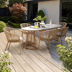 Image of Kettler Messina 6 Seat Dining Set