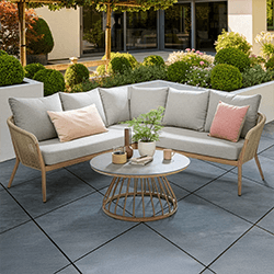 Image of Kettler Messina Square Corner Sofa Set