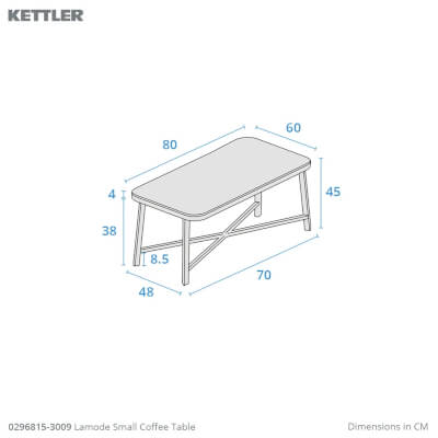Table dimensions image