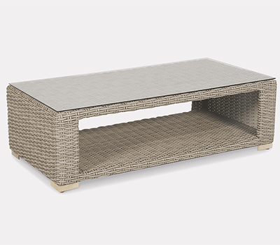 Image of Kettler Palma Luxe Coffee Table in Oyster