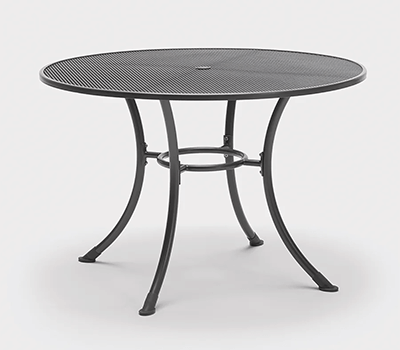 Image of Kettler Mesh Caredo/Siena 110cm Dining Table with Parasol Hole