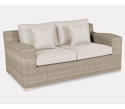 Image of Kettler Palma Luxe 2 Seat Sofa in Oyster and Stone