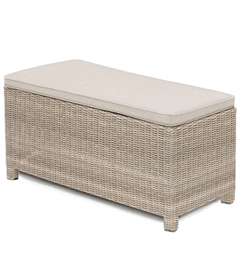 Image of Kettler Palma Bench in Oyster and Stone