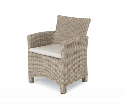 Image of Kettler Palma Dining Armchair in Oyster & Stone