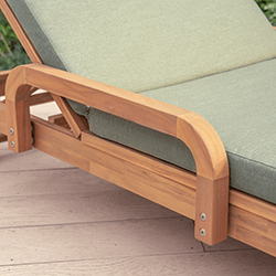 Extra image of Kettler Meadow Sunlounger with Cushion