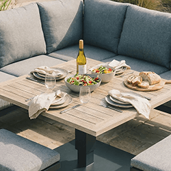 Extra image of Kettler Merano Corner Set with Adjustable Table