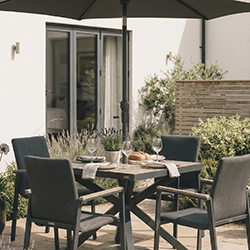 Extra image of Kettler Tudor 4 Seat Dining Set
