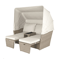 Extra image of Kettler Palma Daybed in Oyster