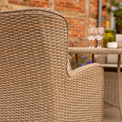 Extra image of Kettler Derwent 6 Seat Dining Set with Parasol
