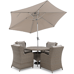 Extra image of Kettler Derwent 4 Seat Dining Set
