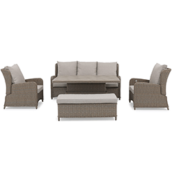 Extra image of Kettler Derwent Lounge Set with 3-Seat Reclining Sofa