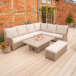 Image of Kettler Derwent Rectangular Recliner Corner Set