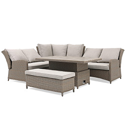 Extra image of Kettler Derwent Rectangular Recliner Corner Set