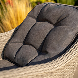 Extra image of Kettler Foxley 2 Seat Bistro Set with 70cm Eco Wood Table
