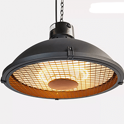 Small Image of Kettler Kalos Industrial Style Electric Patio Heater - Pendant