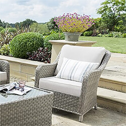 Small Image of Kettler Charlbury Lounge Chair (Pair) with Cushions
