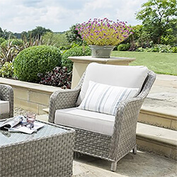 Image of Kettler Charlbury Lounge Chair (Single) with Cushions