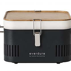 Extra image of Everdure Cube Portable Charcoal BBQ in Graphite
