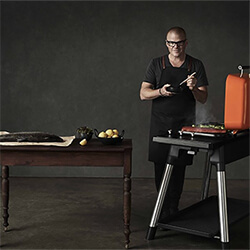 Extra image of Everdure Furnace Gas BBQ in Orange