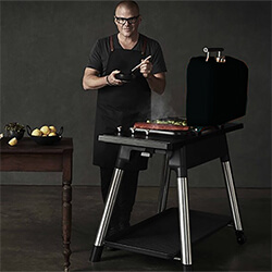 Small Image of Everdure Furnace Gas BBQ in Graphite