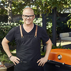 Extra image of Everdure Furnace Gas BBQ in Orange