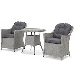 Extra image of Kettler Foxley 2 Seat Bistro Set with 70cm Eco Wood Table