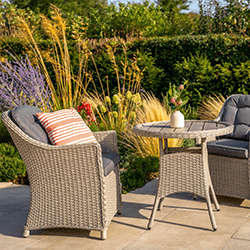 Extra image of Kettler Foxley 2 Seat Bistro Set with 70cm Eco Wood Table
