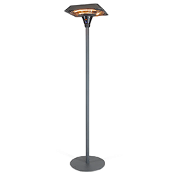 Image of Kettler Kalos Universal Electric Floor Standing Heater in Grey