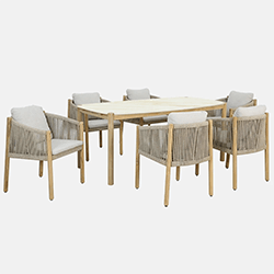 Extra image of Kettler Naples 6 Seat Dining Set
