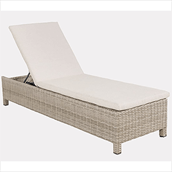 Extra image of Kettler Palma Lounger in Oyster & Stone