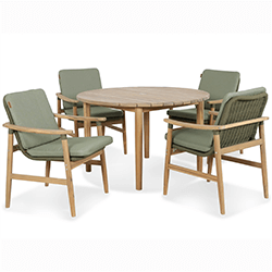 Extra image of Kettler Meadow 4 Seat Round Dining Set