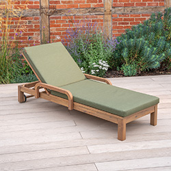 Image of Kettler Meadow Sunlounger with Cushion